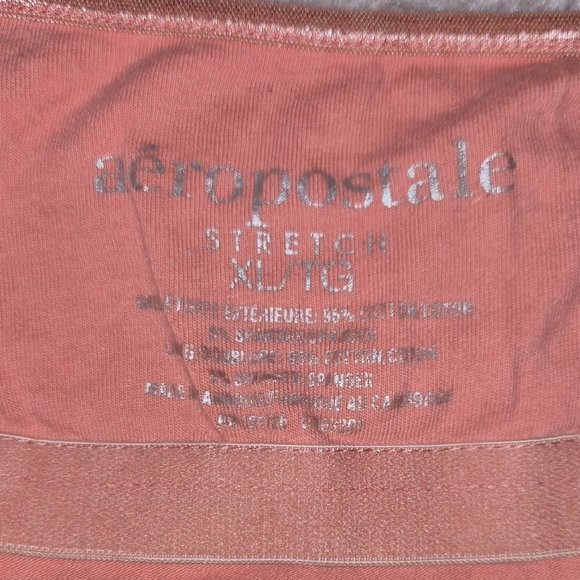 Aeropostale Women's Sunset Graphic Camisole - Orange - Picture 2 of 2